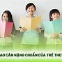 Bảng Cân Nặng Chuẩn Của Nam Giới