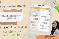 Juice Đọc Tiếng Anh Là Gì