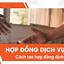 Mẫu Hợp Đồng Dịch Vụ Kế Toán Thuế