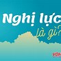 Nghị Lực Tiếng Anh La Gì