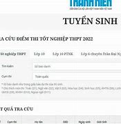 Xem Điểm Thi Thpt 2016 Theo Tên Tiếng Việt Nam